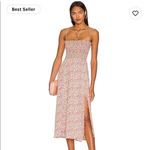 RESA Floral Midi Dress - Multicolor